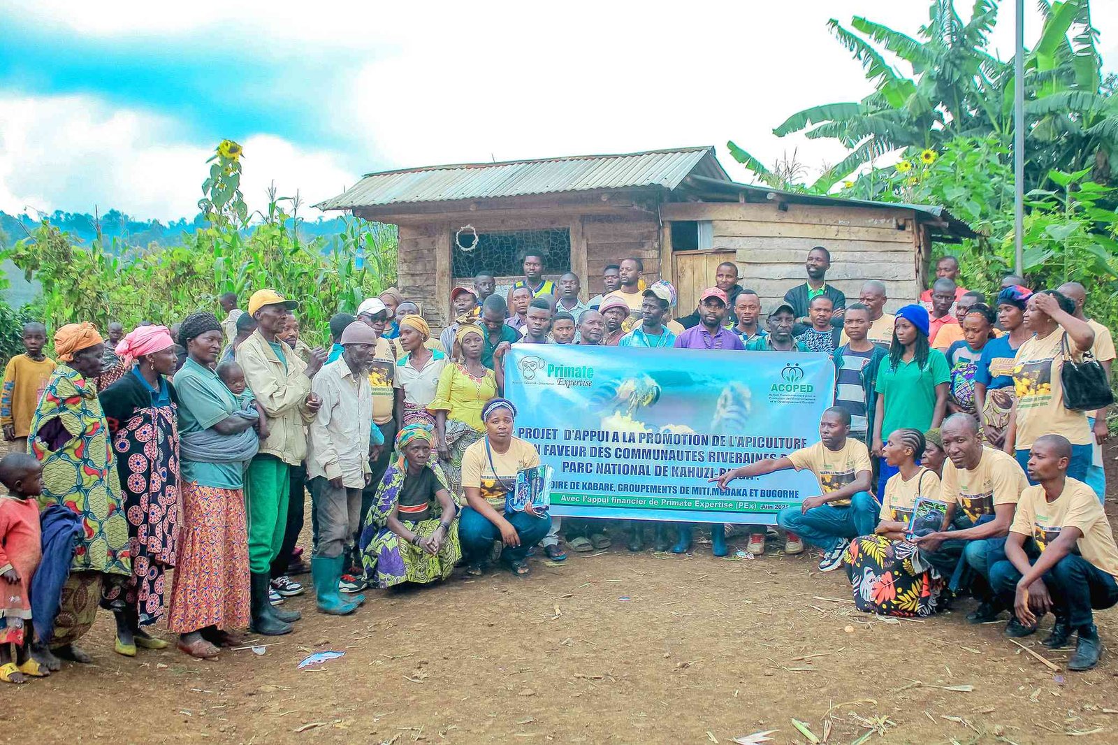  l'apiculture au cœur de la lutte contre la déforestation autour du Parc National de Kahuzi-Biega